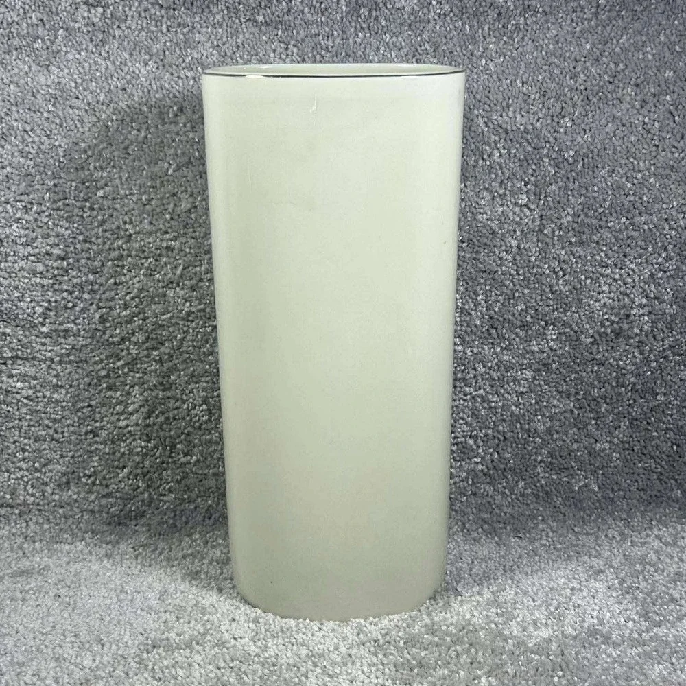 Floral Iris Vase Cream‎ Purple Ceramic Made in Japan Home Decor